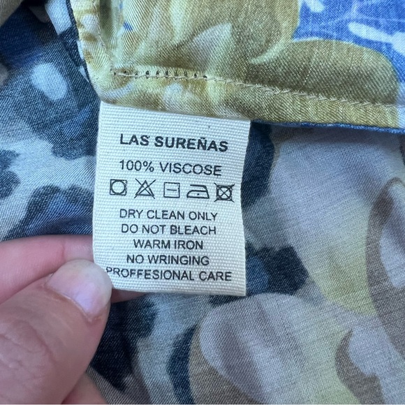 Las Surenas Mushroom Fungi Floral Print Soft Top Pant Matching Outfit Set - Picture 4 of 6